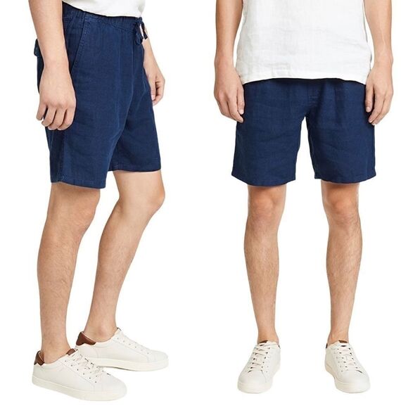 Onia Noah Linen Shorts  - Picture 1 of 12